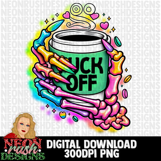 Eff off  png digital download