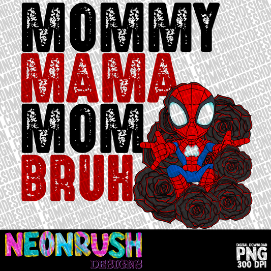 Mama bruh png digital download