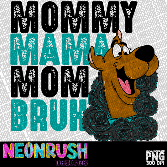 Mama bruh png digital download