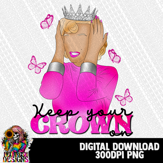 Queen crown MM png digital download