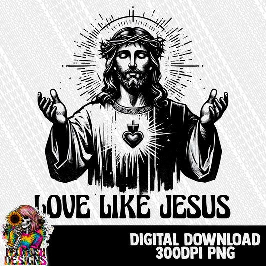 Love like jeusus freebie digital download