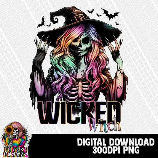 Wicked witch png digital download