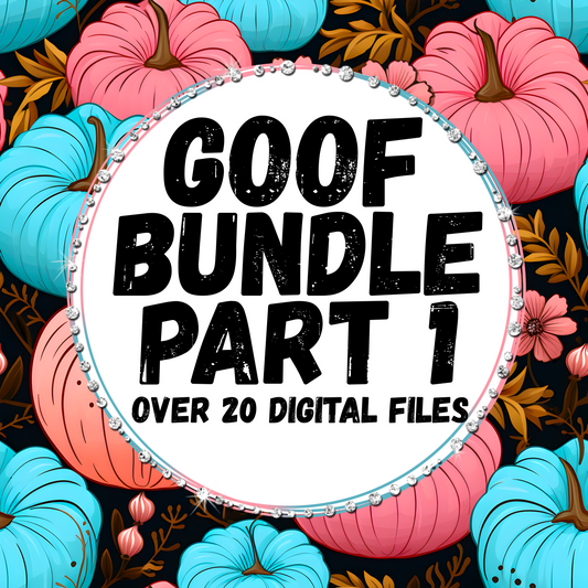 Goof Bundle part 1 , 20+ png digital download