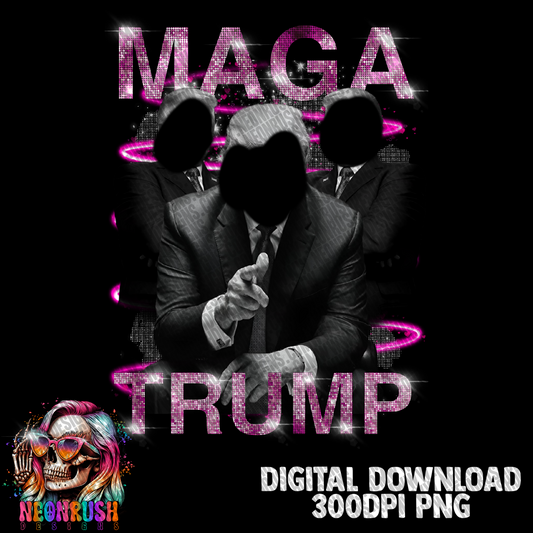 Pink maga Png digital download