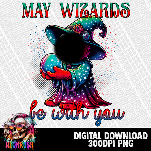 May wizards be with you png digital download