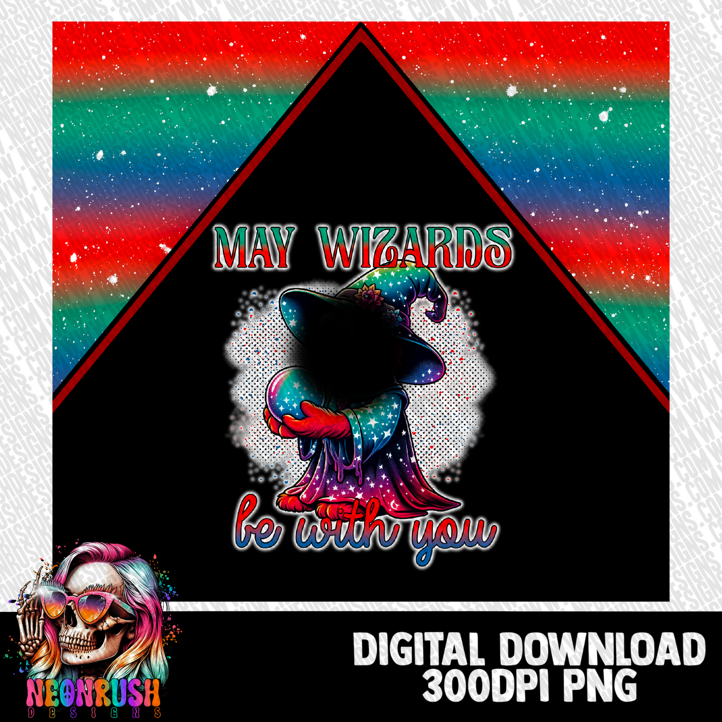 May wizards be with you  tumbler wrap digital download