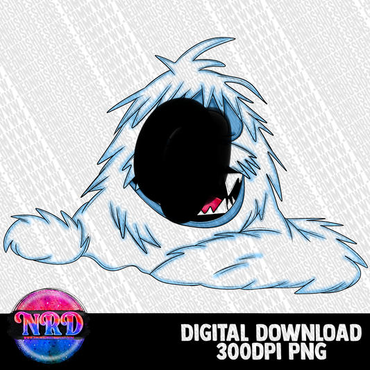 Snow man hand drawn clipart png digital download