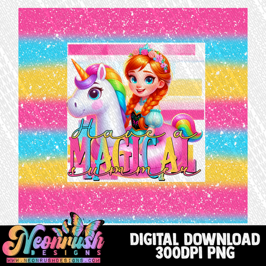 Have a magical summer tumbler wrap digital download