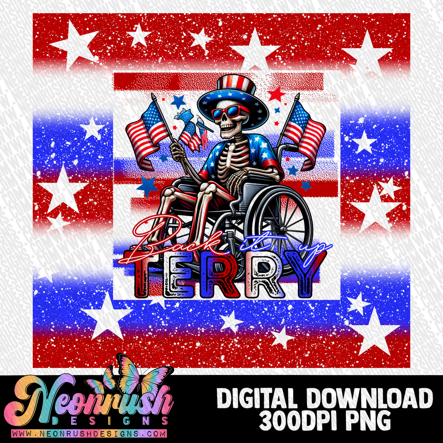 Patriotic solo Bundle png digital download