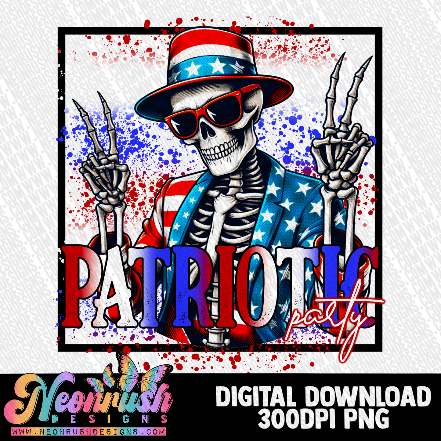 Patriotic solo Bundle png digital download