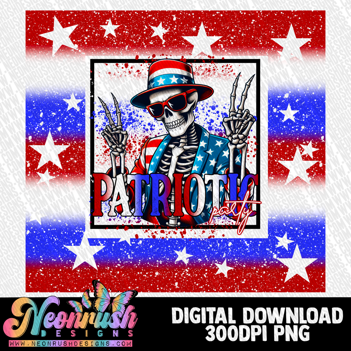 Patriotic solo Bundle png digital download