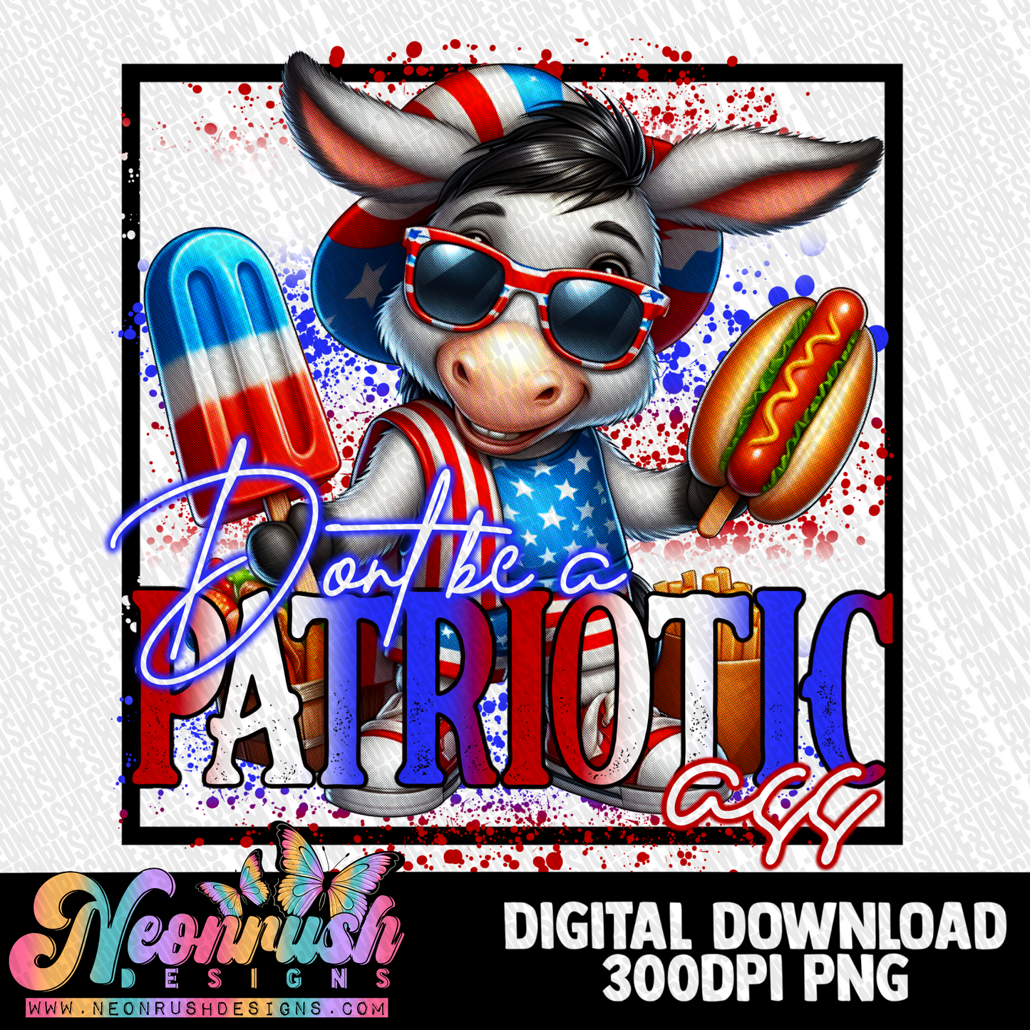 Patriotic solo Bundle png digital download